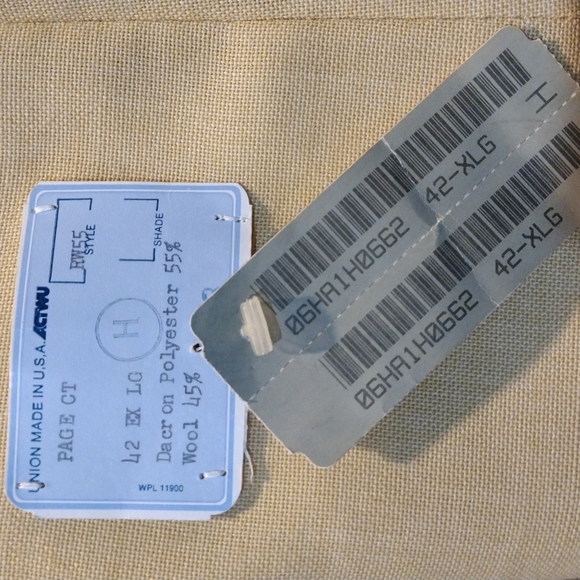 Big and tall men's Blazer - Picture 3 of 3